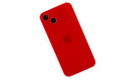 Newface iPhone 13 Kılıf 360 Full Body Silikon Kapak - Kırmızı