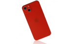 Newface iPhone 13 Kılıf 360 Hayalet Full Body Silikon Kapak - Kırmızı
