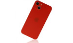 Newface iPhone 13 Kılıf 360 Hayalet Full Body Silikon Kapak - Kırmızı