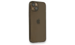 Newface iPhone 13 Kılıf Fly Lens Silikon - Siyah
