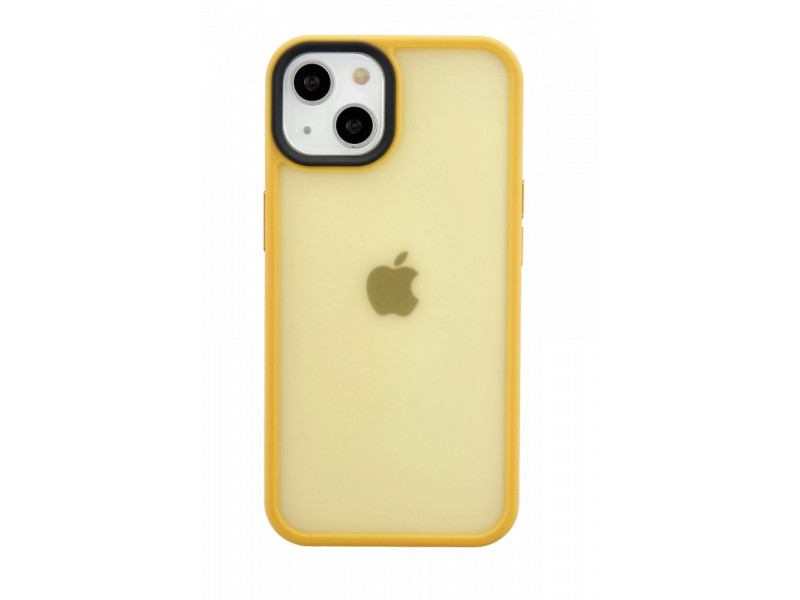 Newface iPhone 13 Kılıf Gentle Silikon - Gold