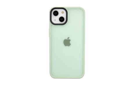 Newface iPhone 13 Kılıf Gentle Silikon - Yeşil