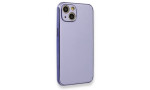 Newface iPhone 13 Kılıf Harbon Silikon - Mor