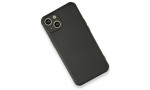 Newface iPhone 13 Kılıf Harbon Silikon - Siyah