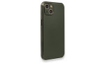 Newface iPhone 13 Kılıf Harbon Silikon - Yeşil