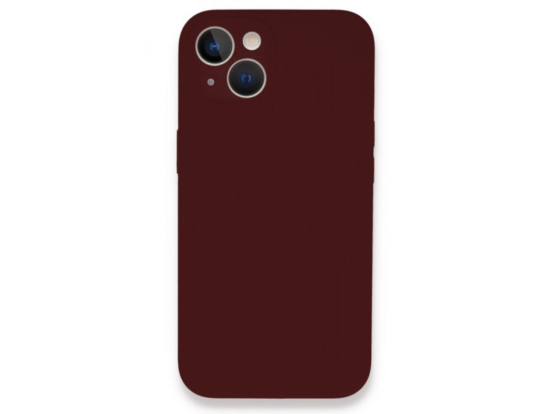 Newface iPhone 13 Mini Kılıf Lansman Legant Silikon - Bordo