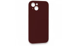 Newface iPhone 13 Mini Kılıf Lansman Legant Silikon - Bordo