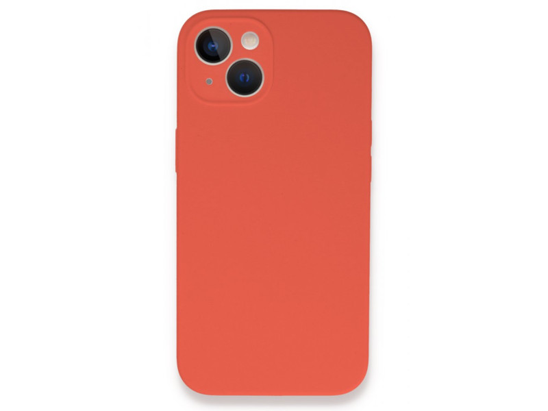 Newface iPhone 13 Mini Kılıf Lansman Legant Silikon - Turuncu