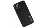 Newface iPhone 13 Kılıf Loop Deri Silikon - Siyah