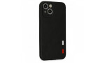 Newface iPhone 13 Kılıf Loop Deri Silikon - Siyah