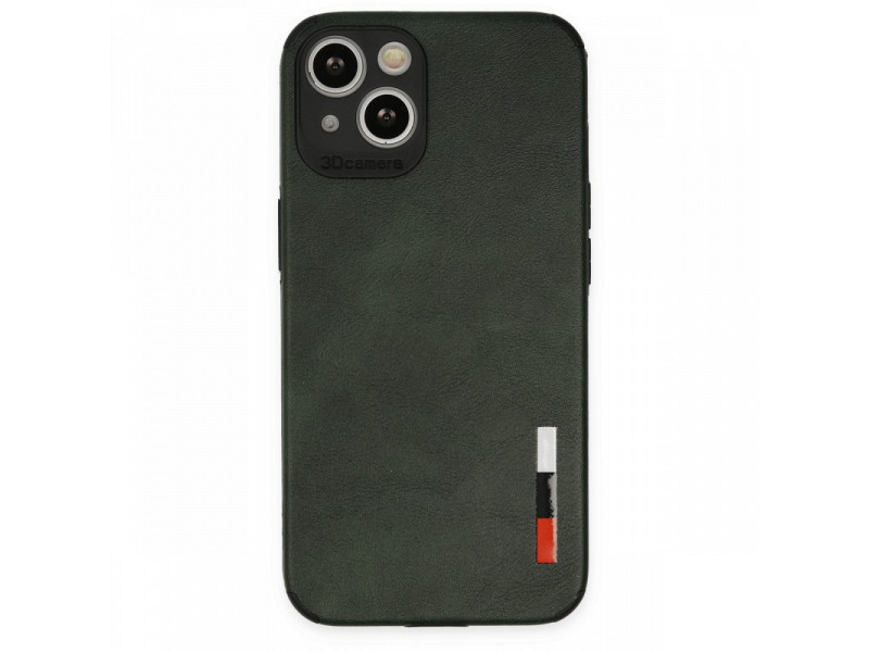 Newface iPhone 13 Kılıf Loop Deri Silikon - Yeşil