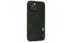 Newface iPhone 13 Kılıf Loop Deri Silikon - Yeşil