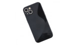 Newface iPhone 13 Kılıf S Silikon - Siyah