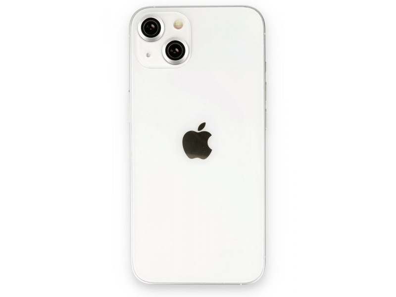 Newface iPhone 13 Mini Metal Kamera Lens - Gümüş