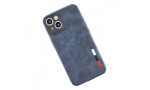 Newface iPhone 13 Mini Kılıf Loop Deri Silikon - Lacivert