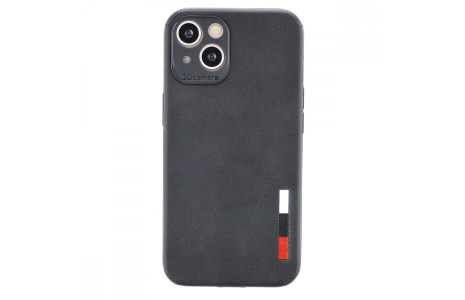 Newface iPhone 13 Mini Kılıf Loop Deri Silikon - Siyah