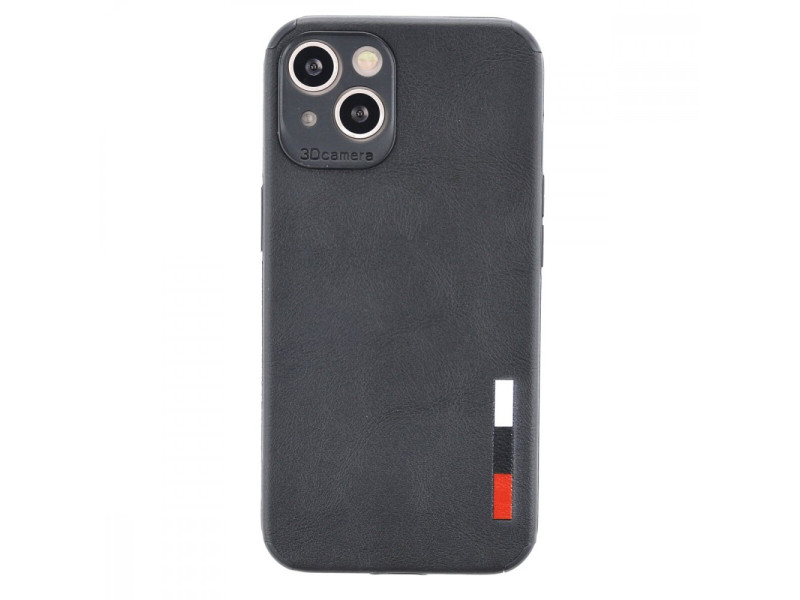 Newface iPhone 13 Mini Kılıf Loop Deri Silikon - Siyah
