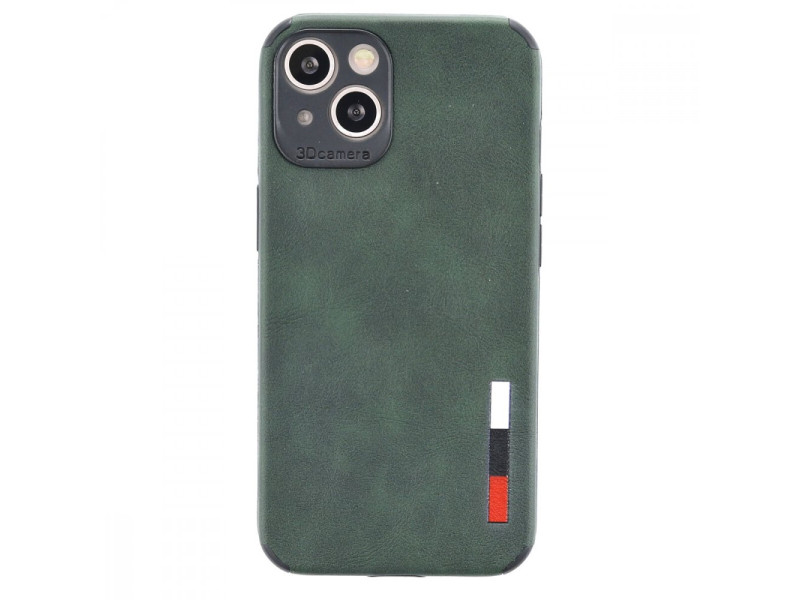 Newface iPhone 13 Mini Kılıf Loop Deri Silikon - Yeşil