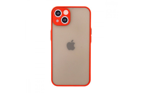 Newface iPhone 13 Mini Kılıf Montreal Silikon Kapak - Kırmızı