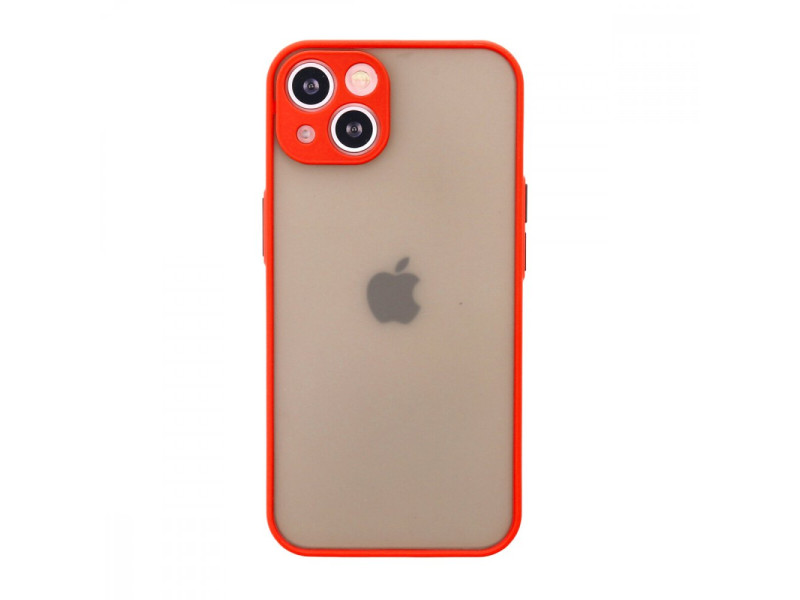 Newface iPhone 13 Mini Kılıf Montreal Silikon Kapak - Kırmızı