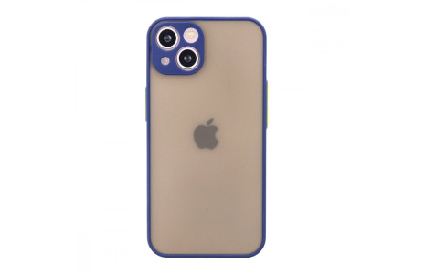 Newface iPhone 13 Mini Kılıf Montreal Silikon Kapak - Lacivert