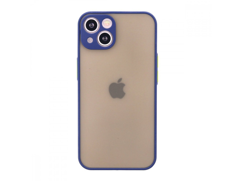Newface iPhone 13 Mini Kılıf Montreal Silikon Kapak - Lacivert