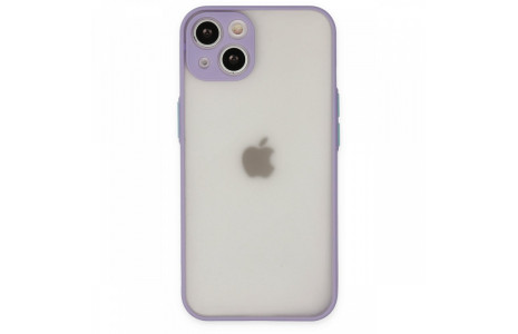 Newface iPhone 13 Mini Kılıf Montreal Silikon Kapak - Mor