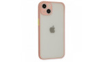 Newface iPhone 13 Mini Kılıf Montreal Silikon Kapak - Pembe