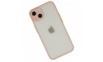 Newface iPhone 13 Mini Kılıf Montreal Silikon Kapak - Pembe