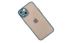 Newface iPhone 13 Mini Kılıf Montreal Silikon Kapak - Yeşil