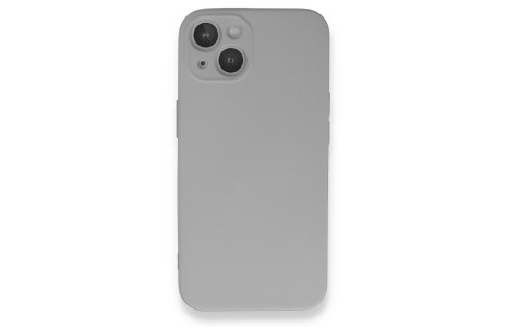 Newface iPhone 13 Mini Kılıf Nano içi Kadife Silikon - Açık Gri