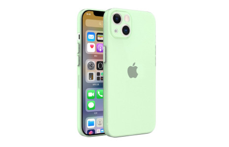 Newface iPhone 13 Mini Kılıf Puma Silikon - Açık Yeşil