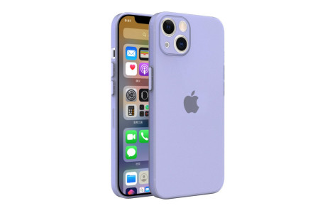 Newface iPhone 13 Mini Kılıf Puma Silikon - Mor