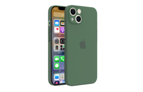 Newface iPhone 13 Mini Kılıf Puma Silikon - Yeşil