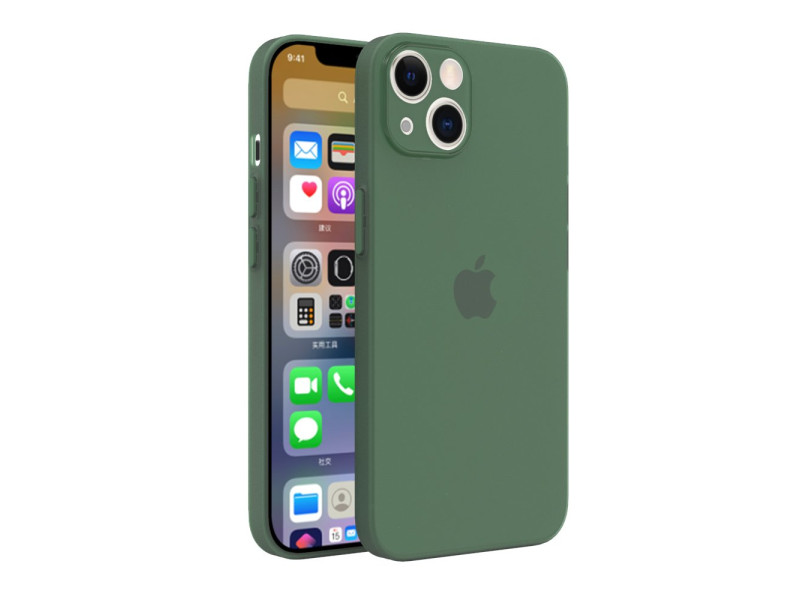 Newface iPhone 13 Mini Kılıf Puma Silikon - Yeşil