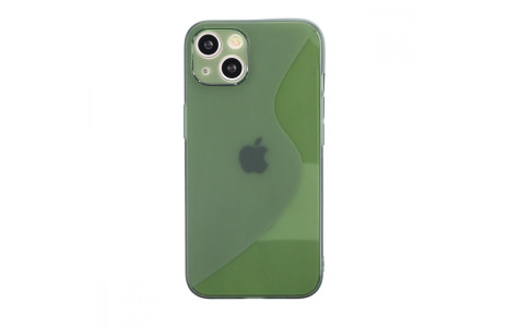 Newface iPhone 13 Mini Kılıf S Silikon - Yeşil