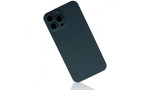 Newface iPhone 13 Pro Kılıf 360 Hayalet Full Body Silikon Kapak - Açık Mavi