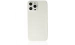 Newface iPhone 13 Pro Kılıf 360 Hayalet Full Body Silikon Kapak - Beyaz