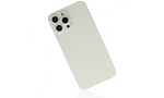 Newface iPhone 13 Pro Kılıf 360 Hayalet Full Body Silikon Kapak - Beyaz