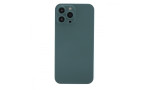 Newface iPhone 13 Pro Kılıf 360 Mat Full Body Silikon Kapak - Koyu Yeşil