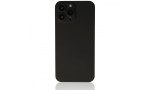 Newface iPhone 13 Pro Kılıf 360 Mat Full Body Silikon Kapak - Siyah