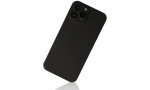 Newface iPhone 13 Pro Kılıf 360 Mat Full Body Silikon Kapak - Siyah