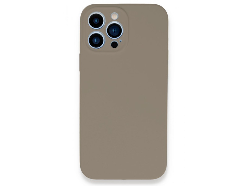 Newface iPhone 13 Pro Max Kılıf Lansman Legant Silikon - Bej