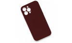 Newface iPhone 13 Pro Max Kılıf Lansman Legant Silikon - Bordo