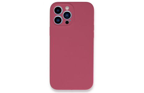 Newface iPhone 13 Pro Max Kılıf Lansman Legant Silikon - Fuşya