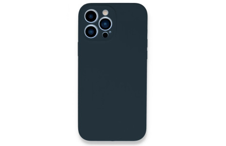 Newface iPhone 13 Pro Max Kılıf Lansman Legant Silikon - Gece Mavisi