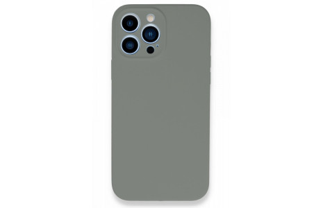 Newface iPhone 13 Pro Max Kılıf Lansman Legant Silikon - Gri