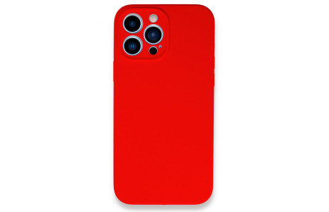 Newface iPhone 13 Pro Max Kılıf Lansman Legant Silikon - Kırmızı
