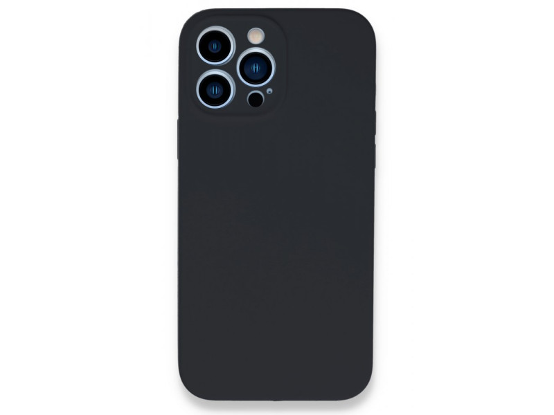 Newface iPhone 13 Pro Max Kılıf Lansman Legant Silikon - Koyu Gri