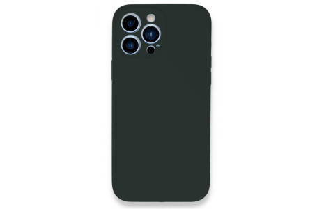 Newface iPhone 13 Pro Max Kılıf Lansman Legant Silikon - Koyu Yeşil